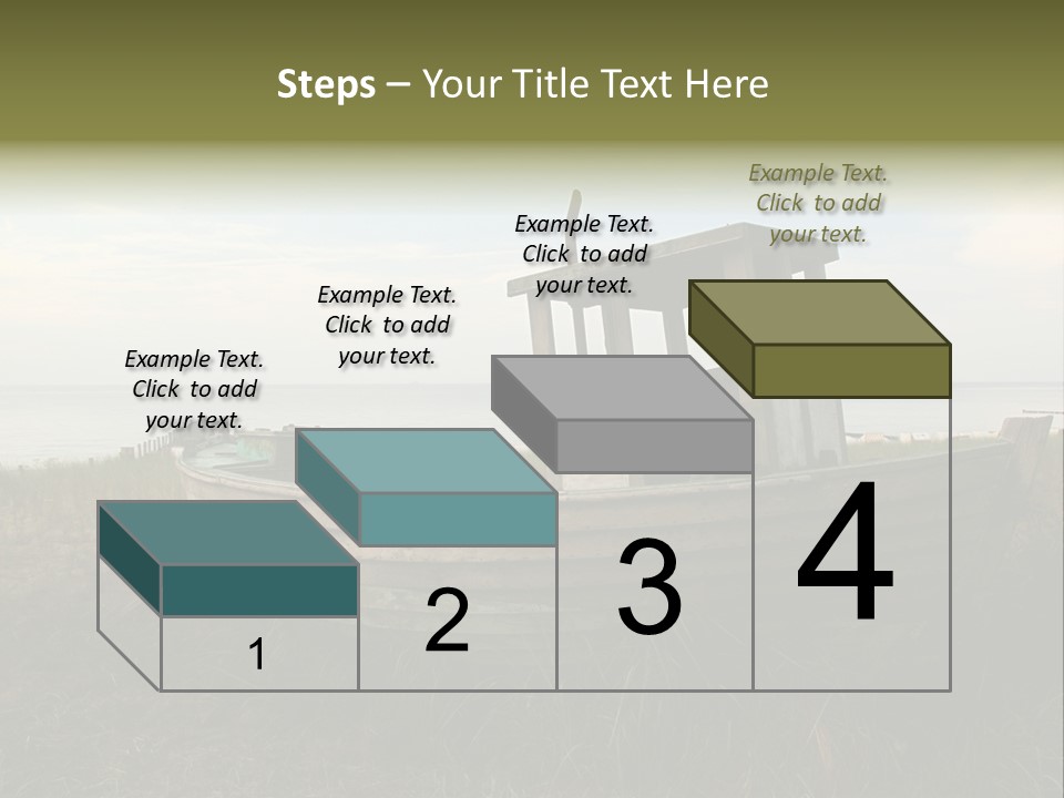Meer Landschaft Nord PowerPoint Template