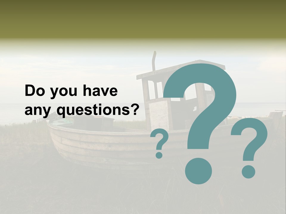 Meer Landschaft Nord PowerPoint Template