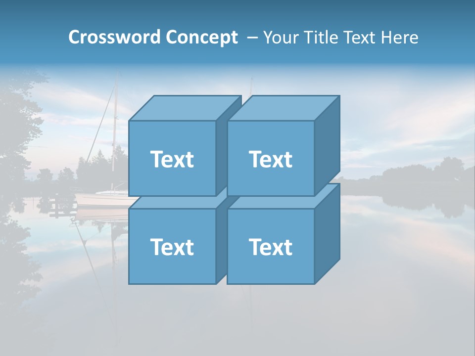 Scenics Water Lake PowerPoint Template