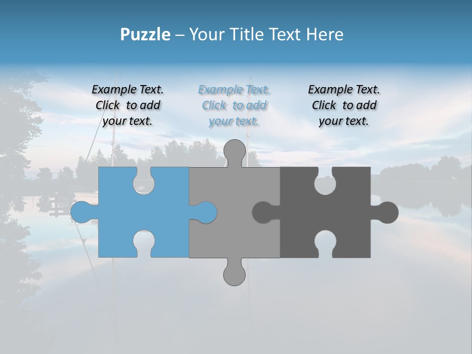 Scenics Water Lake PowerPoint Template