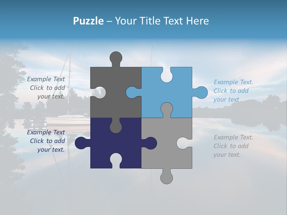 Scenics Water Lake PowerPoint Template