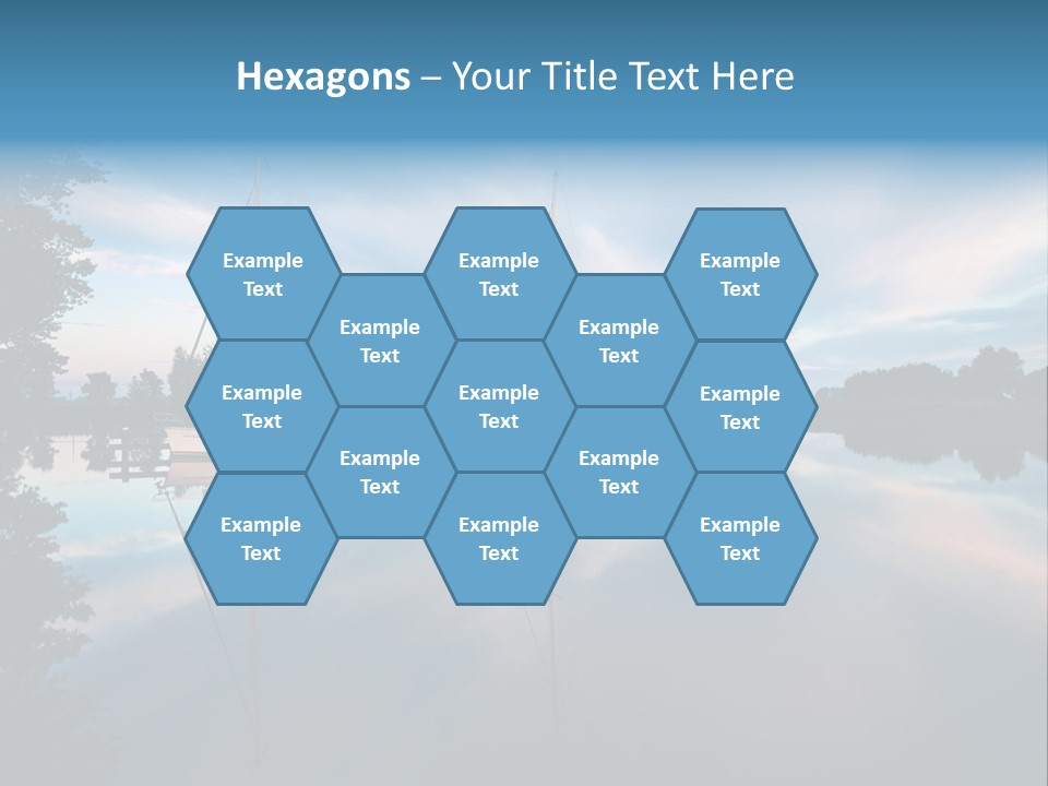 Scenics Water Lake PowerPoint Template