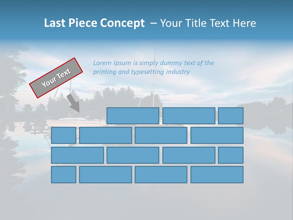 Scenics Water Lake PowerPoint Template