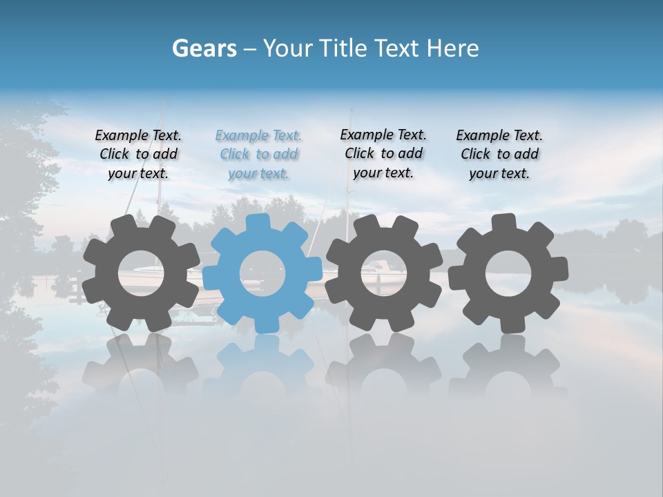 Scenics Water Lake PowerPoint Template