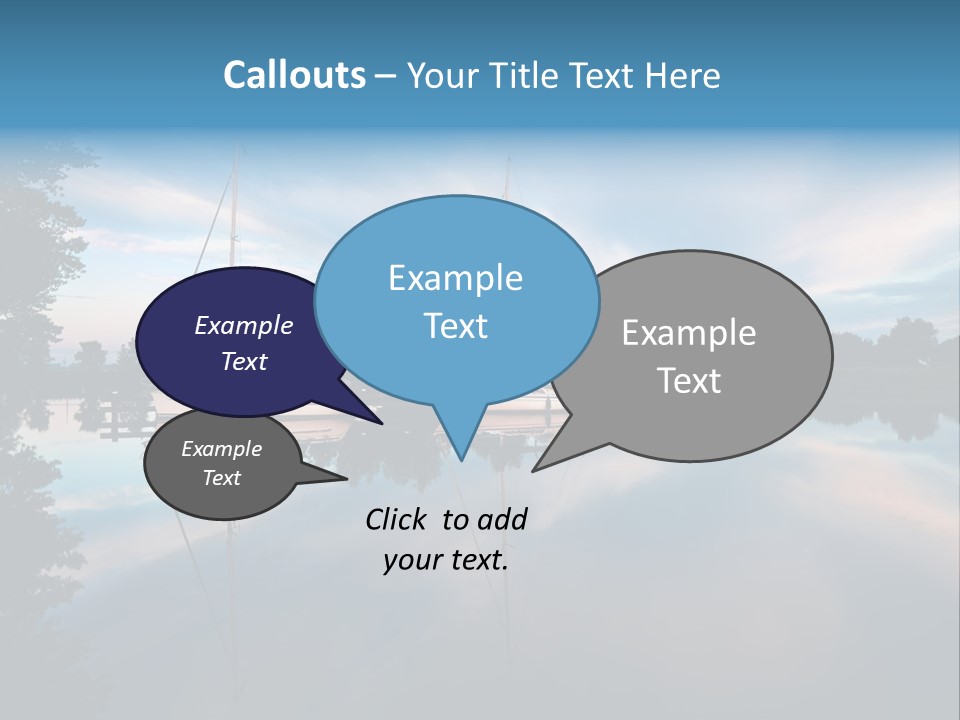 Scenics Water Lake PowerPoint Template