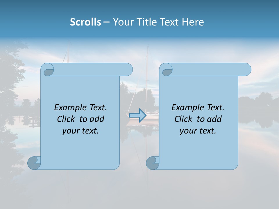 Scenics Water Lake PowerPoint Template