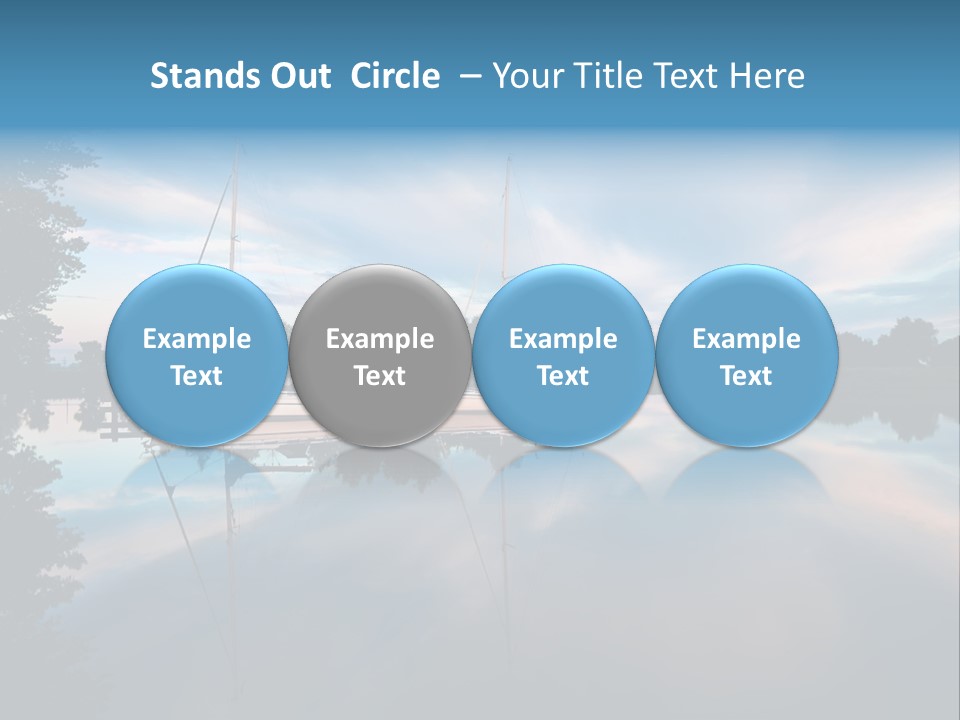 Scenics Water Lake PowerPoint Template