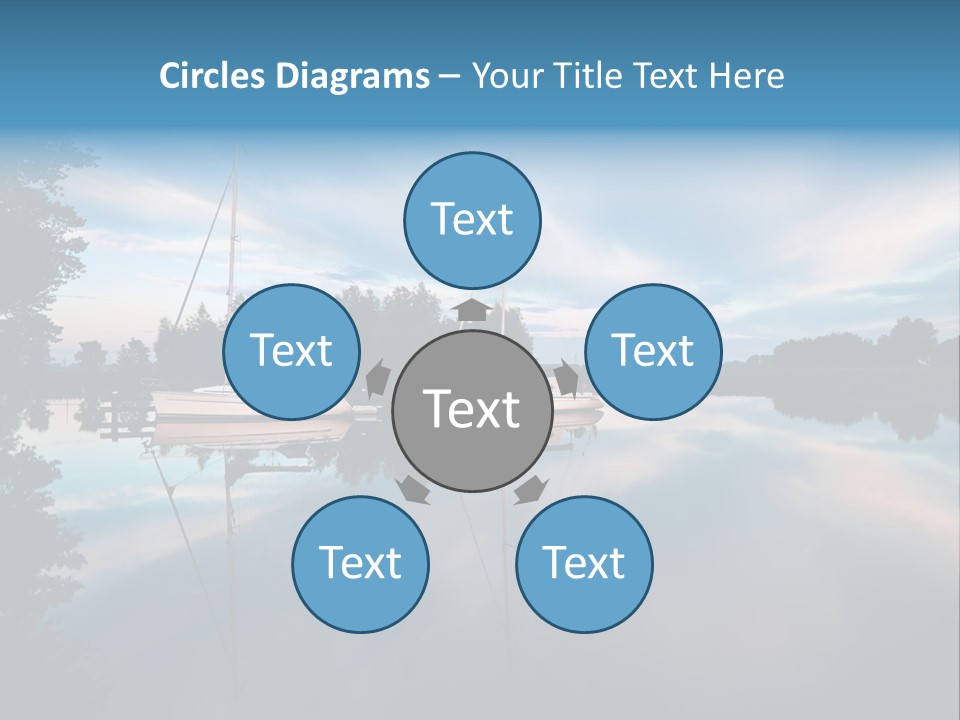 Scenics Water Lake PowerPoint Template