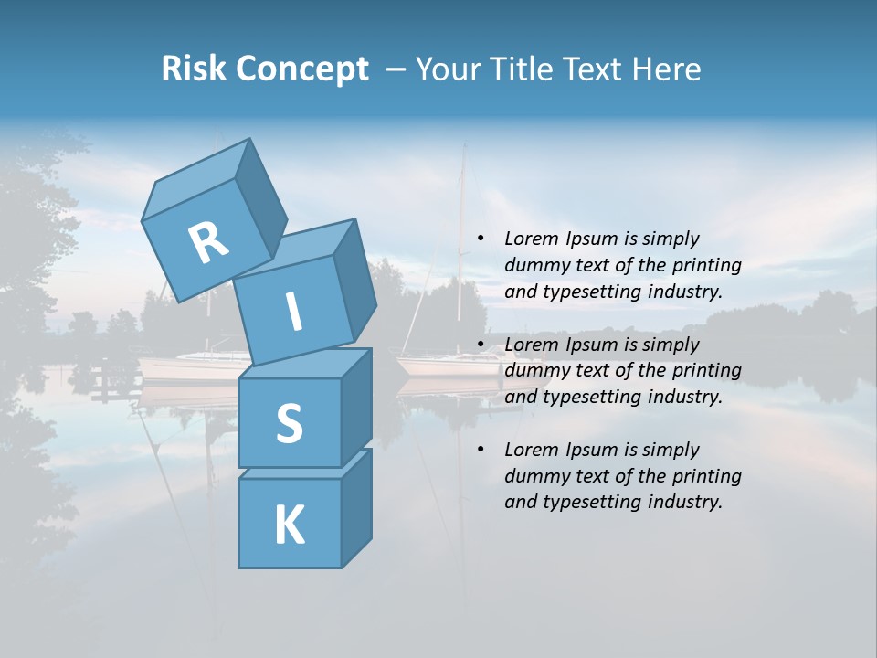 Scenics Water Lake PowerPoint Template