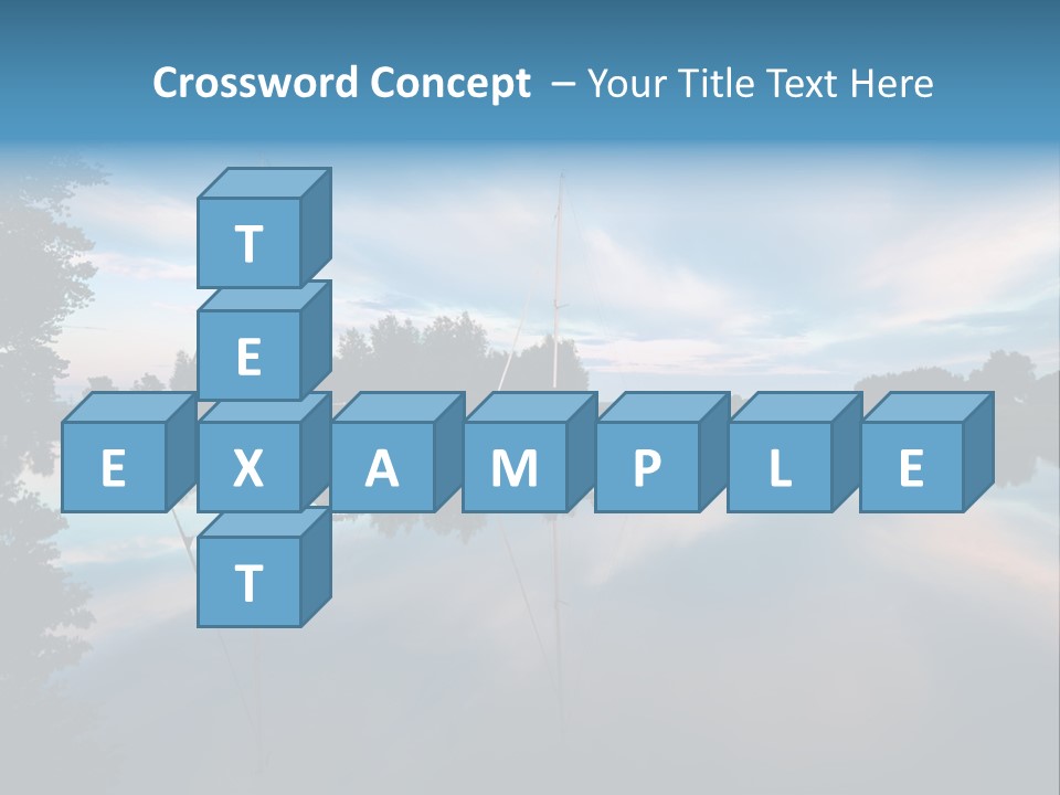 Scenics Water Lake PowerPoint Template