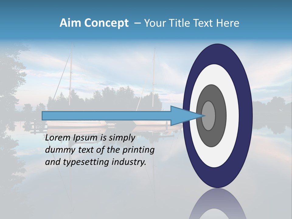 Scenics Water Lake PowerPoint Template