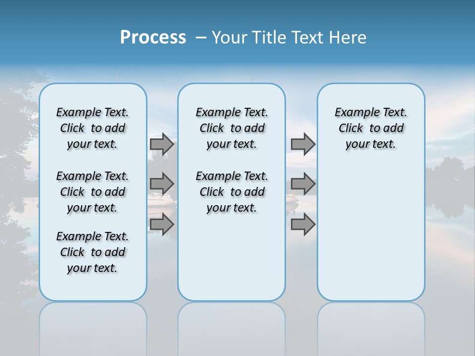 Scenics Water Lake PowerPoint Template