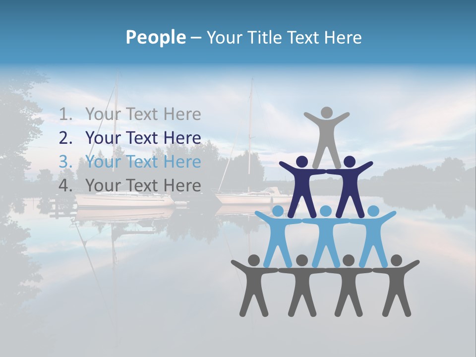 Scenics Water Lake PowerPoint Template