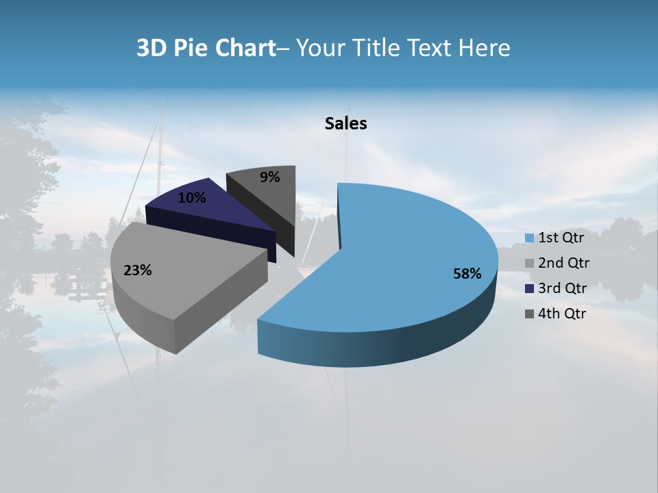 Scenics Water Lake PowerPoint Template