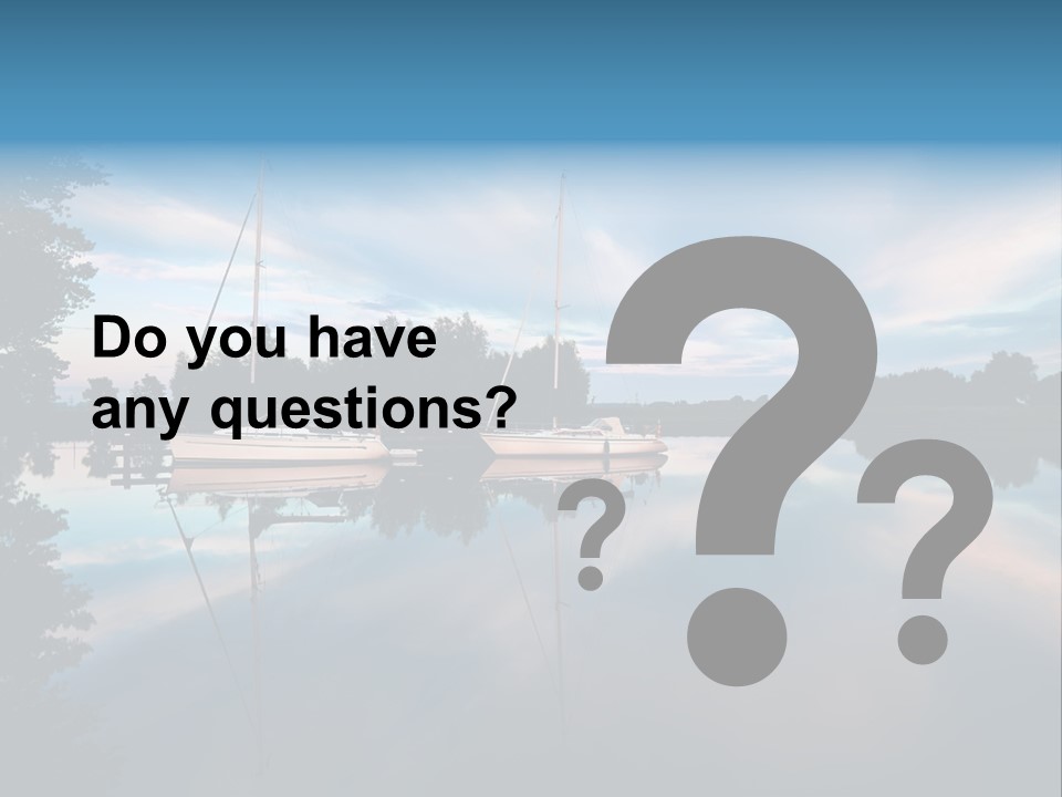 Scenics Water Lake PowerPoint Template