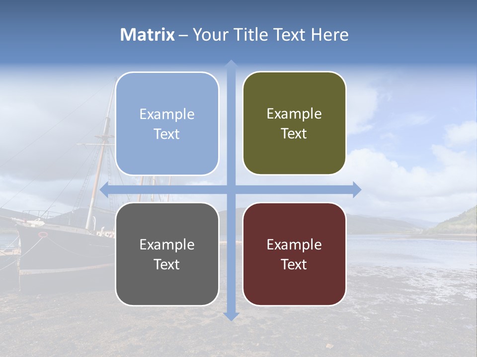 Outdoor Landscape Cloudscape PowerPoint Template