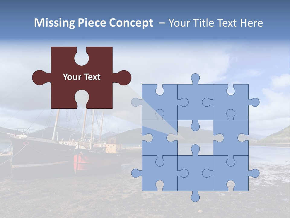 Outdoor Landscape Cloudscape PowerPoint Template