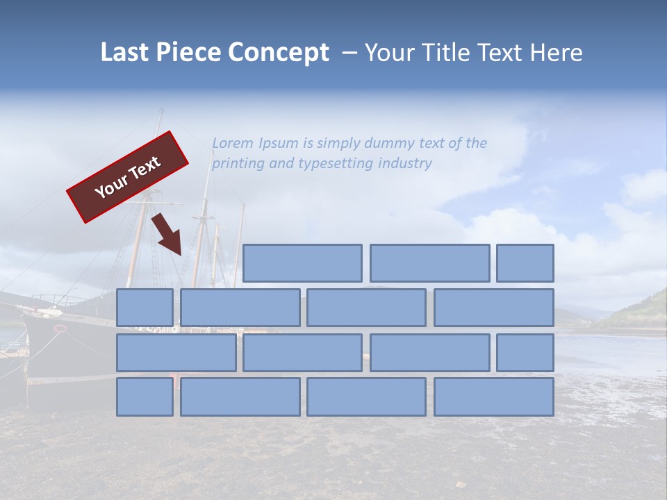 Outdoor Landscape Cloudscape PowerPoint Template