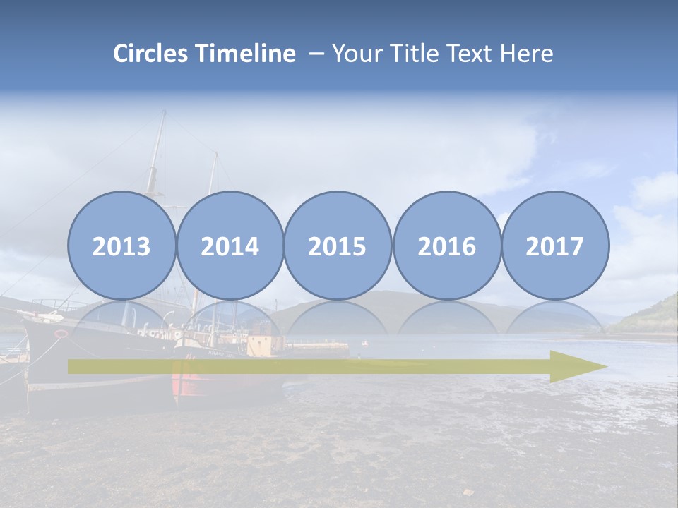 Outdoor Landscape Cloudscape PowerPoint Template