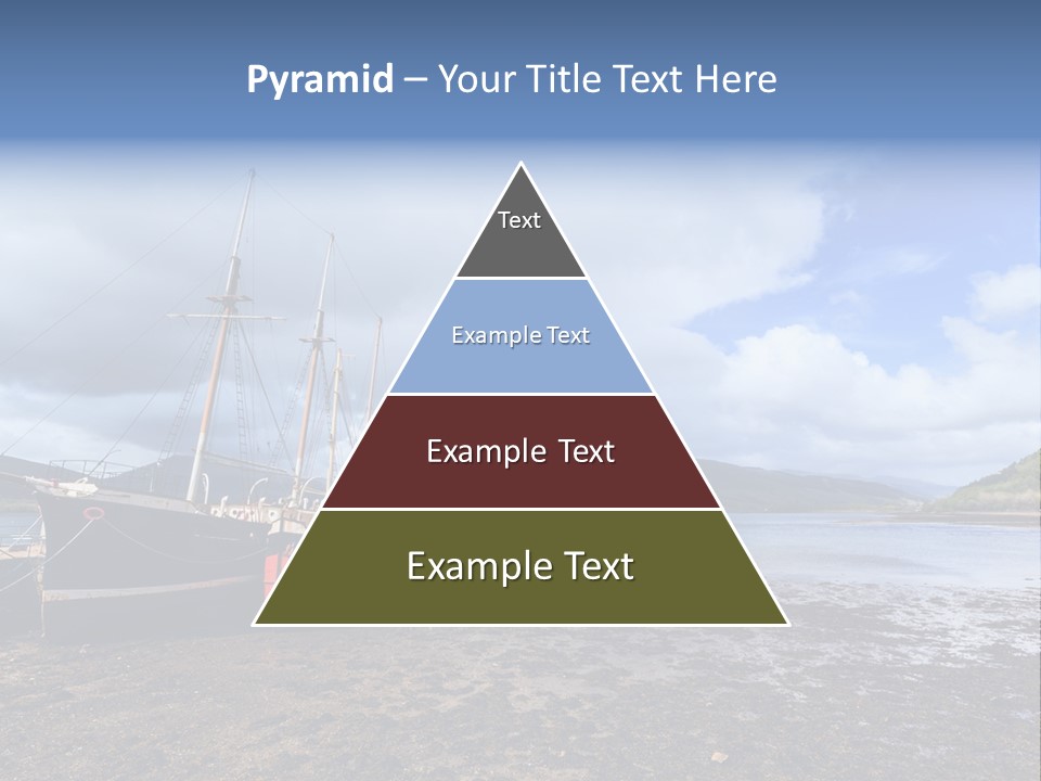 Outdoor Landscape Cloudscape PowerPoint Template