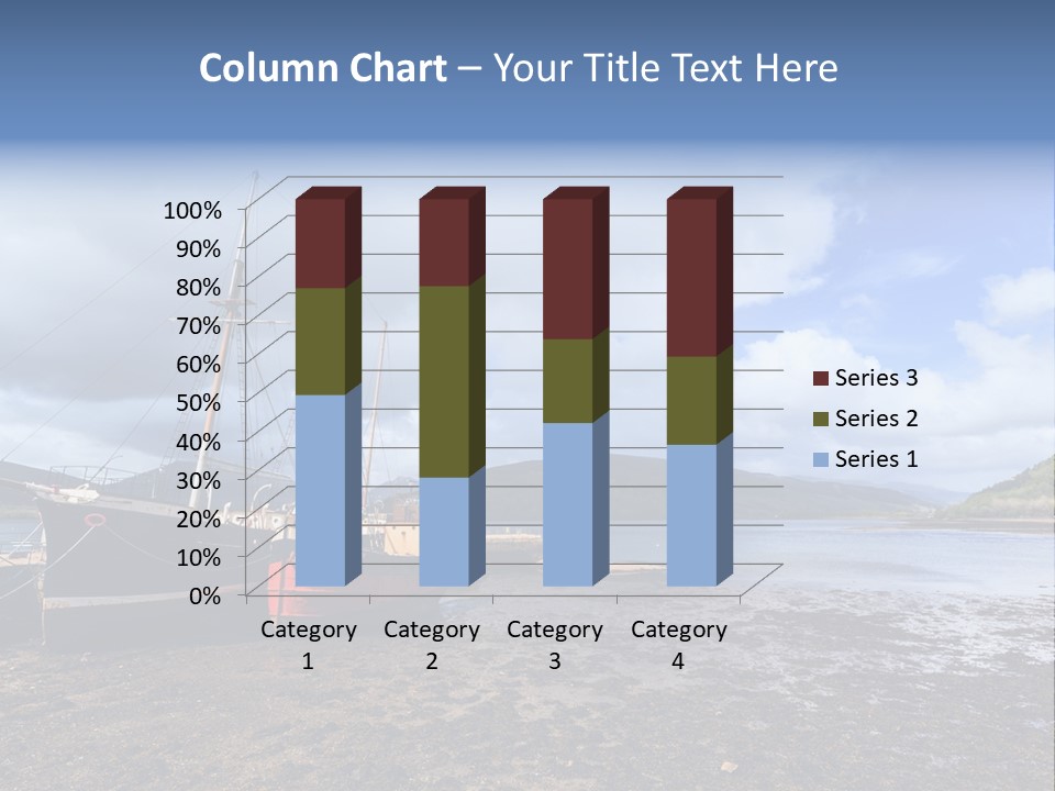 Outdoor Landscape Cloudscape PowerPoint Template