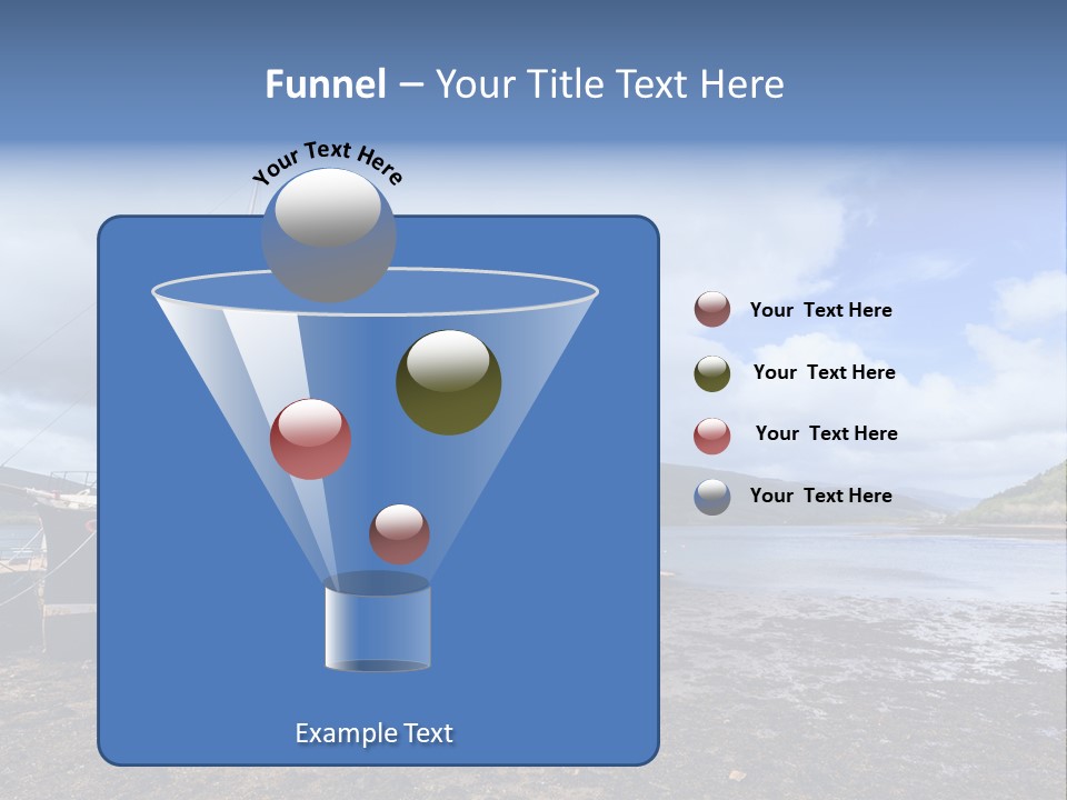 Outdoor Landscape Cloudscape PowerPoint Template
