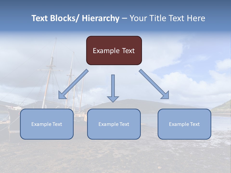 Outdoor Landscape Cloudscape PowerPoint Template