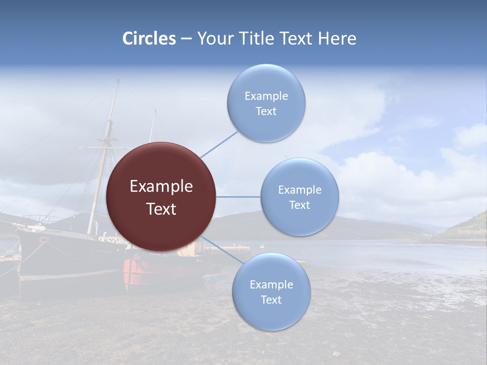 Outdoor Landscape Cloudscape PowerPoint Template