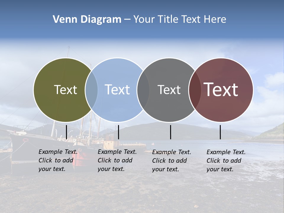 Outdoor Landscape Cloudscape PowerPoint Template