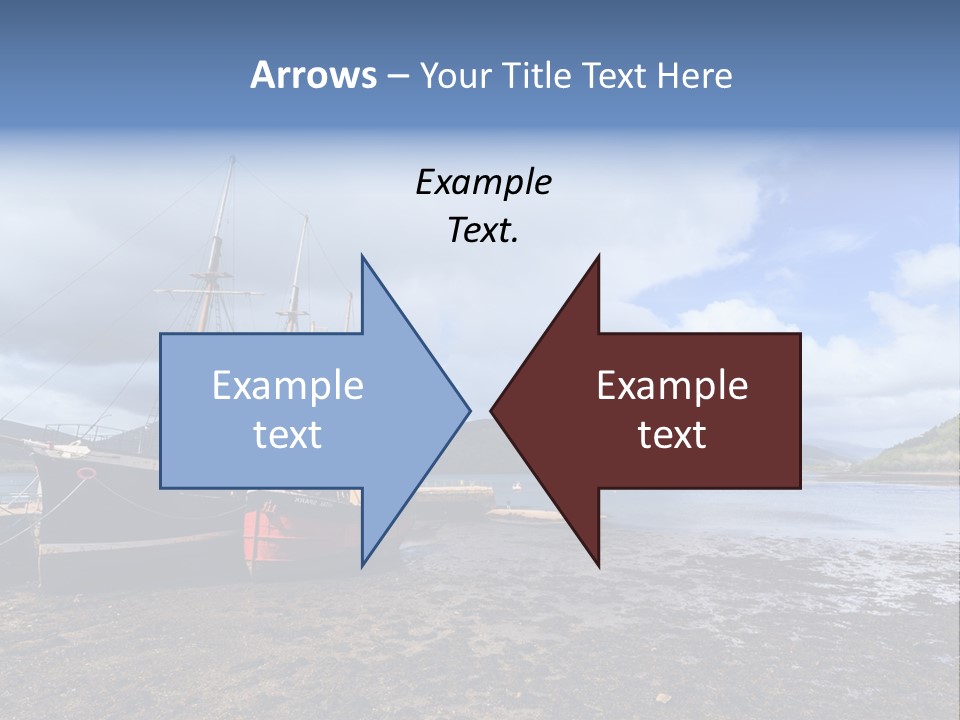 Outdoor Landscape Cloudscape PowerPoint Template