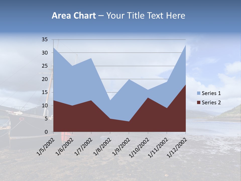 Outdoor Landscape Cloudscape PowerPoint Template