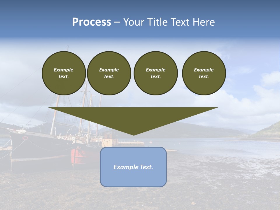 Outdoor Landscape Cloudscape PowerPoint Template