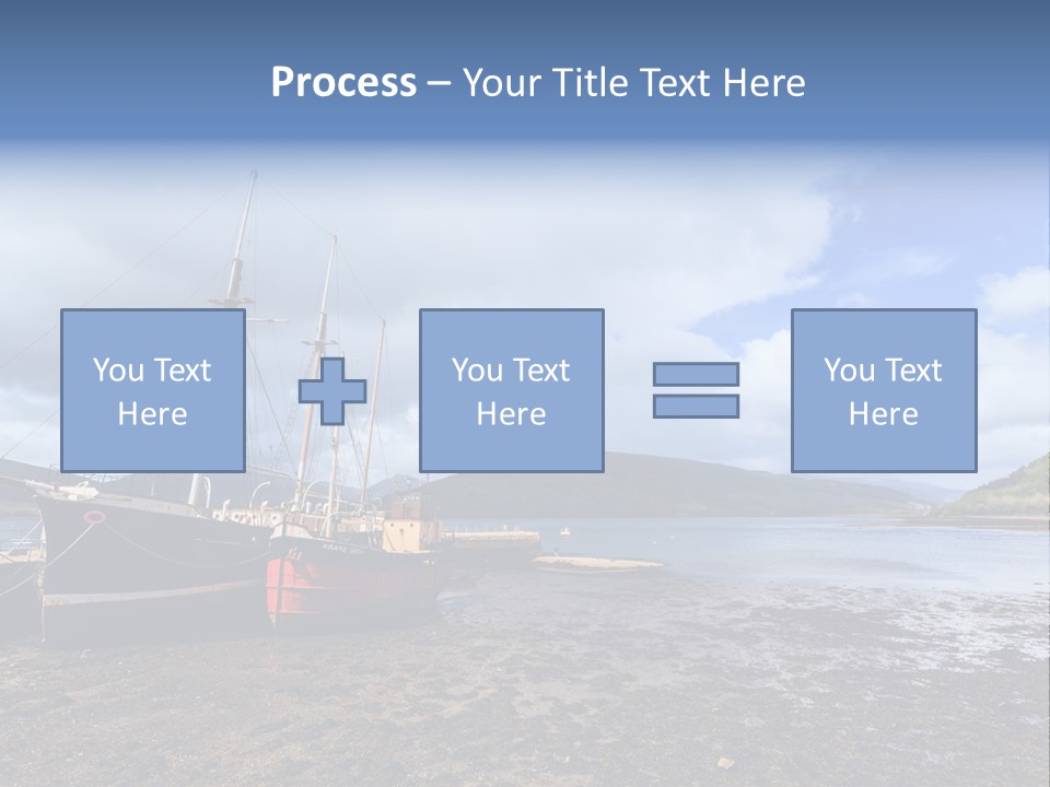 Outdoor Landscape Cloudscape PowerPoint Template