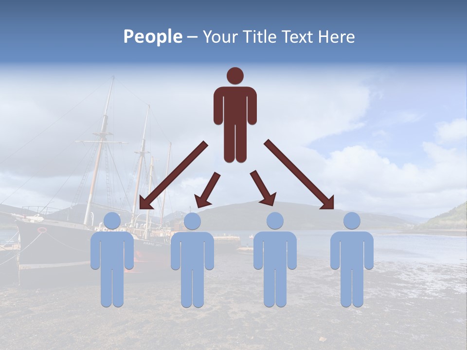 Outdoor Landscape Cloudscape PowerPoint Template