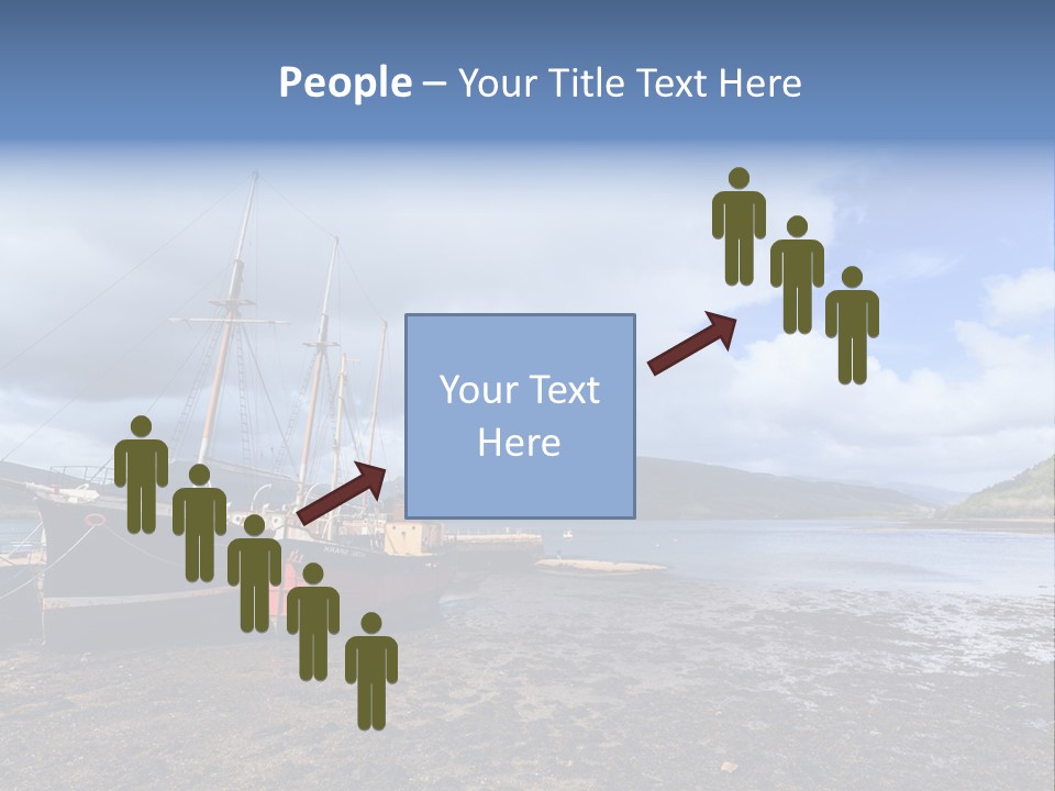 Outdoor Landscape Cloudscape PowerPoint Template