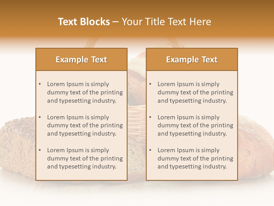 Taste Cut Market PowerPoint Template
