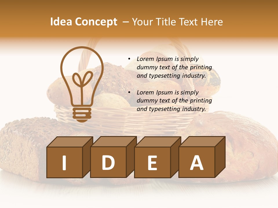 Taste Cut Market PowerPoint Template