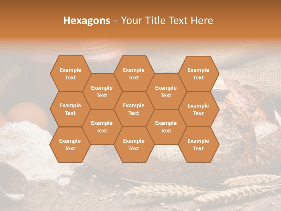 Flour Egg Gourmet PowerPoint Template