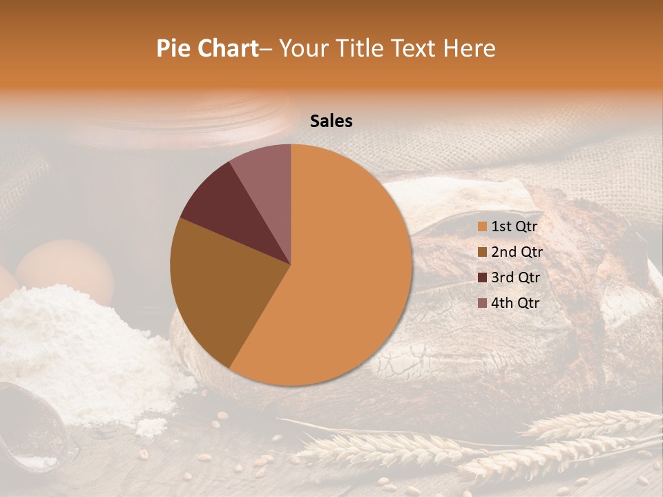 Flour Egg Gourmet PowerPoint Template