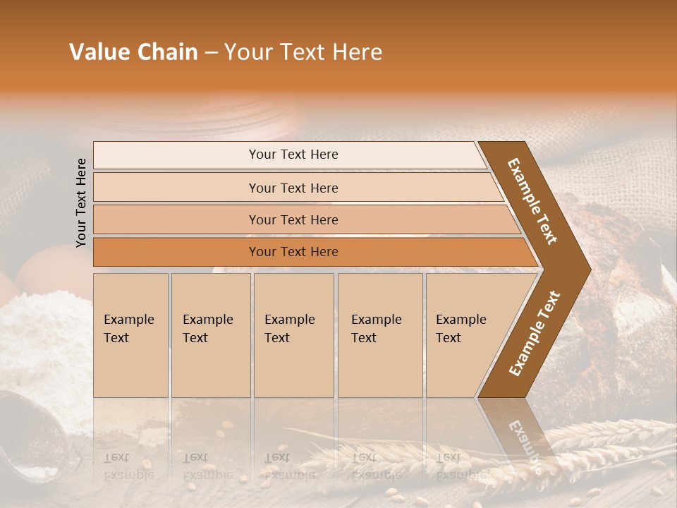 Flour Egg Gourmet PowerPoint Template