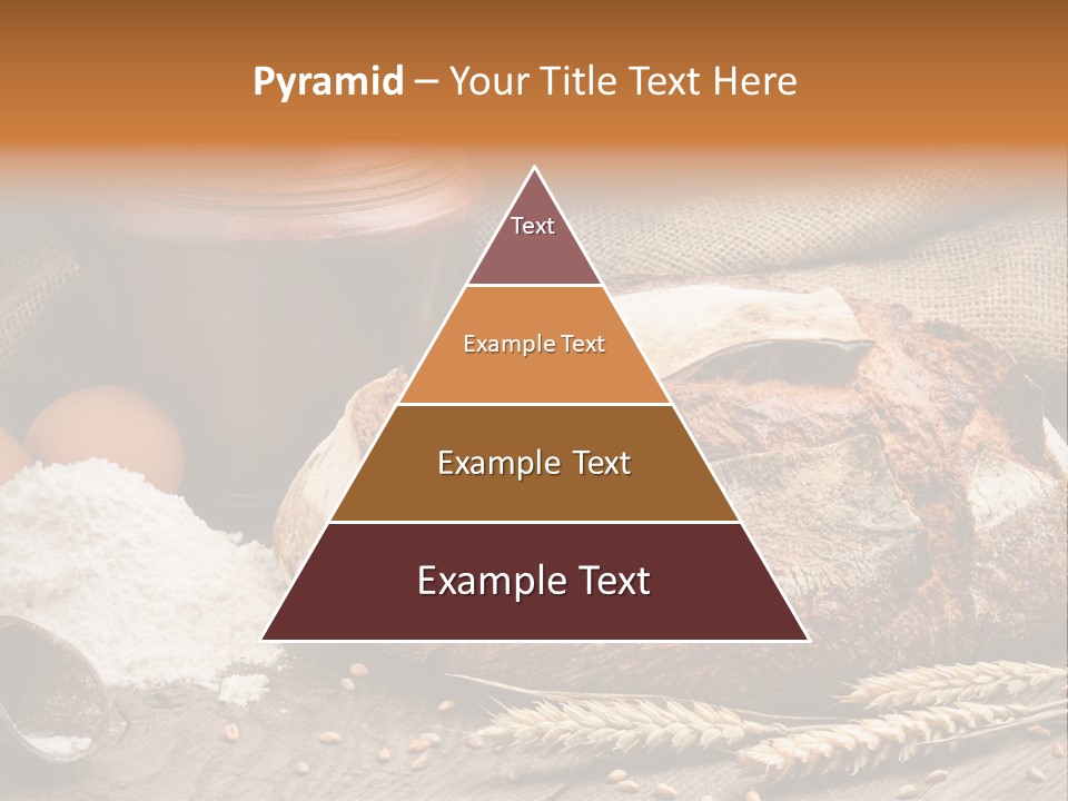 Flour Egg Gourmet PowerPoint Template