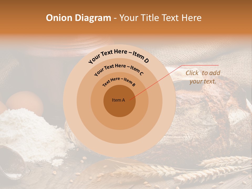Flour Egg Gourmet PowerPoint Template