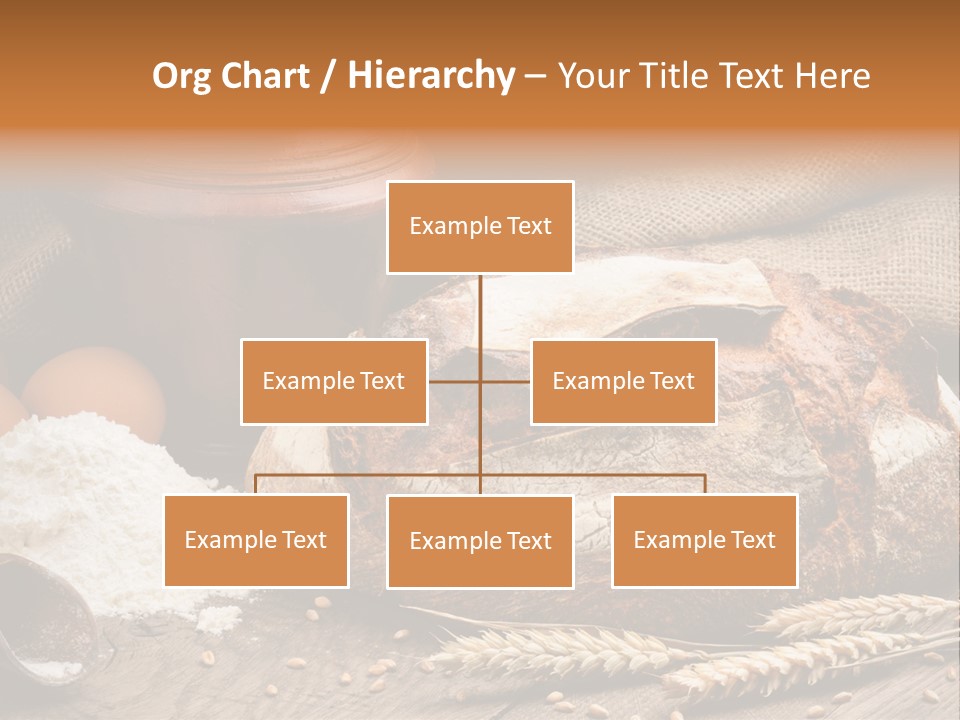 Flour Egg Gourmet PowerPoint Template