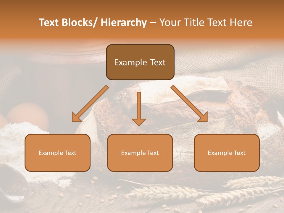 Flour Egg Gourmet PowerPoint Template