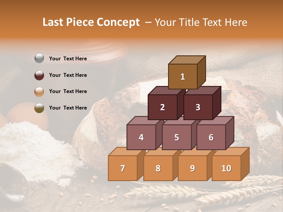 Flour Egg Gourmet PowerPoint Template