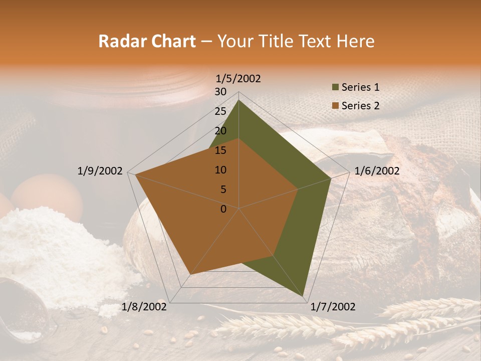 Flour Egg Gourmet PowerPoint Template