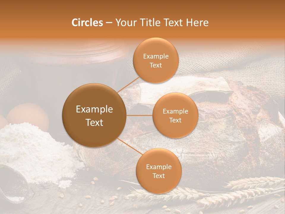 Flour Egg Gourmet PowerPoint Template