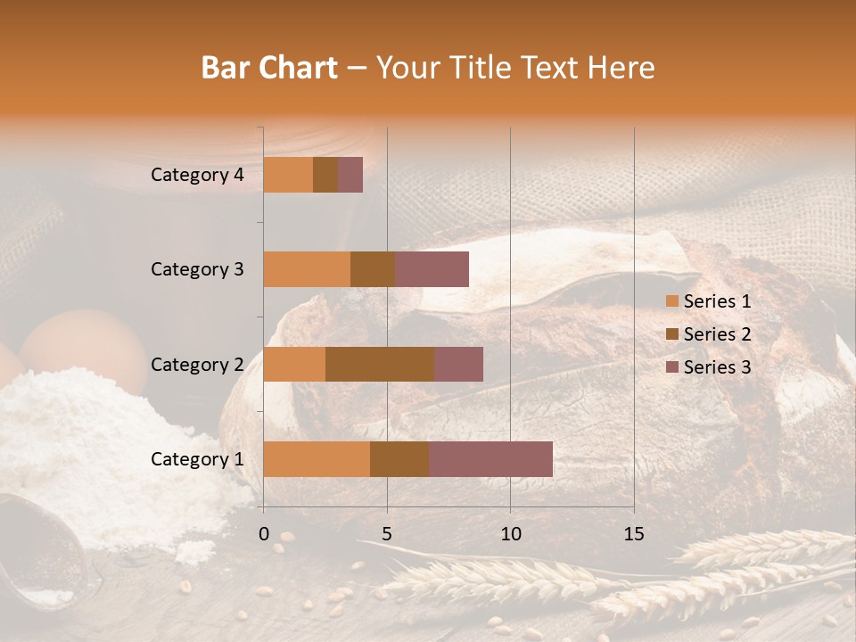 Flour Egg Gourmet PowerPoint Template