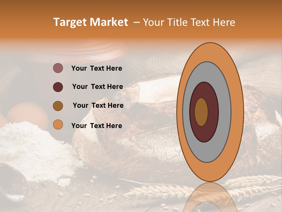 Flour Egg Gourmet PowerPoint Template