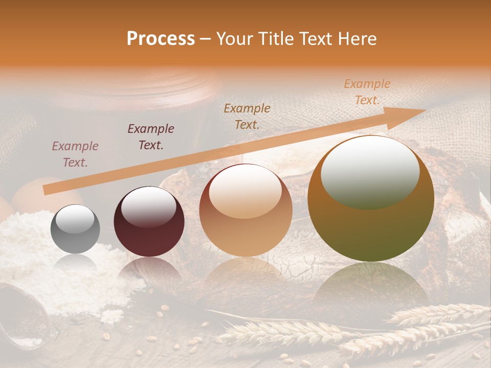 Flour Egg Gourmet PowerPoint Template